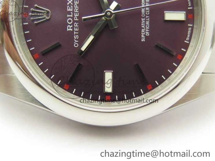 Perpetual A2836 on 1:1 Edition Oyster Bracelet Grape 39mm UBF Best Dial 114300 SS 1128